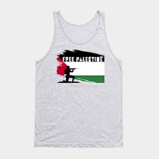 Free palestine Tank Top